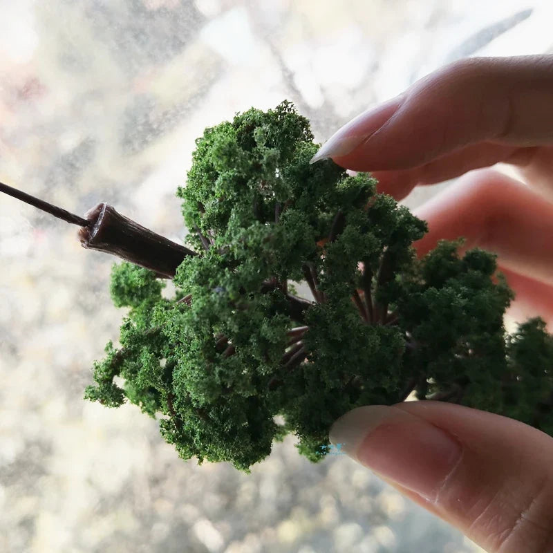 HO Scale 1:87 Model Pine Trees (2PCS) – view 3