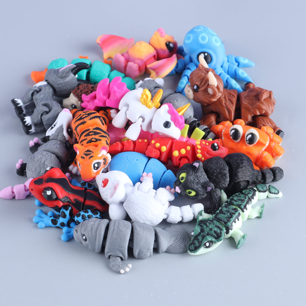 3D Printed Mini Fidget Animal Packs – view 10