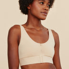 Wilderness Front-Closure Cotton Bralette – view 5
