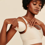 Wilderness Front-Closure Cotton Bralette – view 6