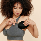 Wilderness Front-Closure Cotton Bralette – view 6