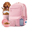 Dog Travel Backpack with Bowls & Food Storage