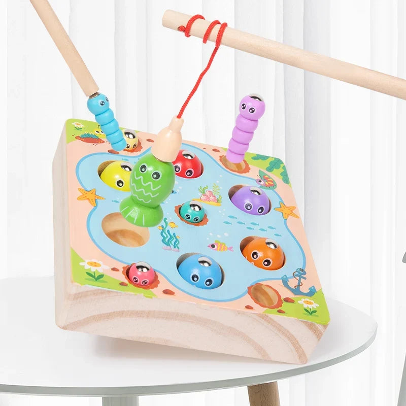 Wooden Fishing Game for Toddlers – view 3
