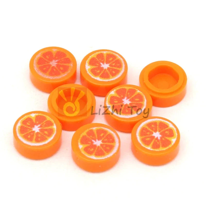 10PCS Brick Fruit Pattern Tiles – view 10