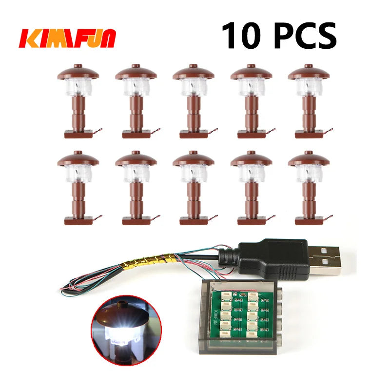 10PCS RGB LED Brick Lights (USB) – view 25