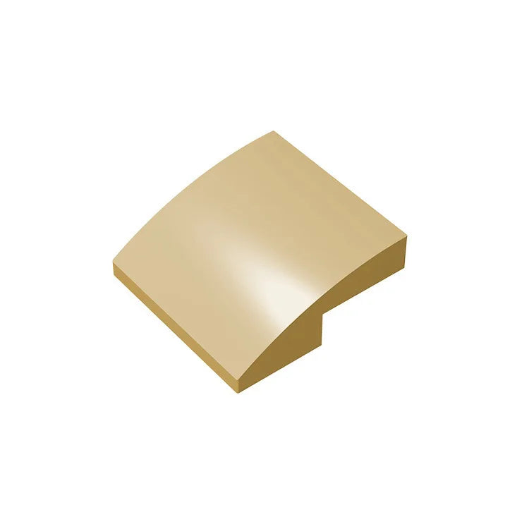 50PCS 2x2 Inverted Curved Slope Bricks – view 9