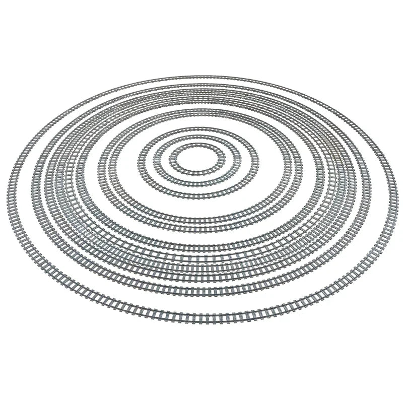 Brick Train Curve Track Parts