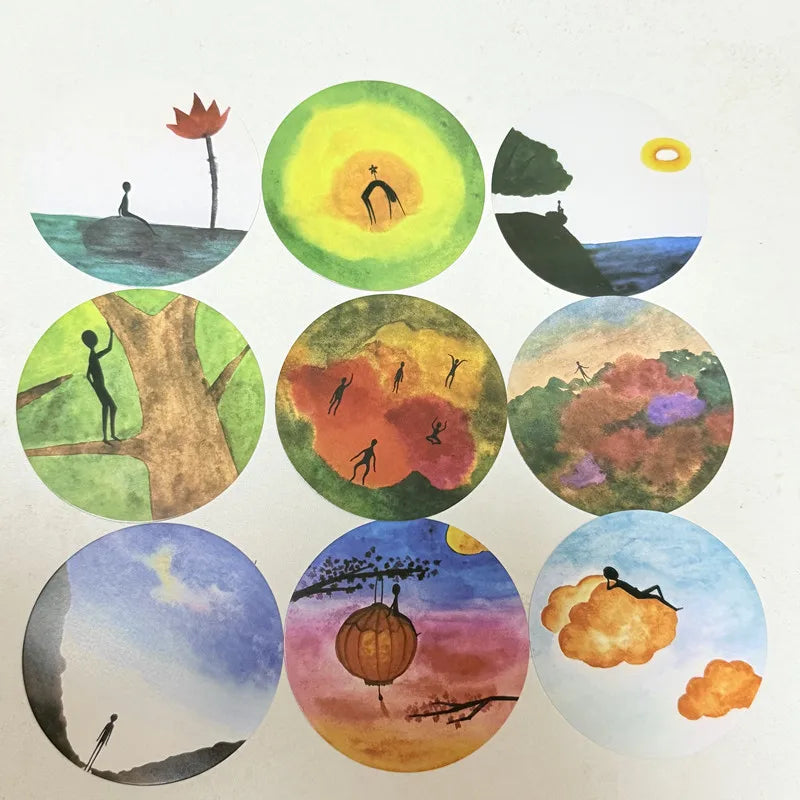 98 Card Circular Party Card Game – view 2