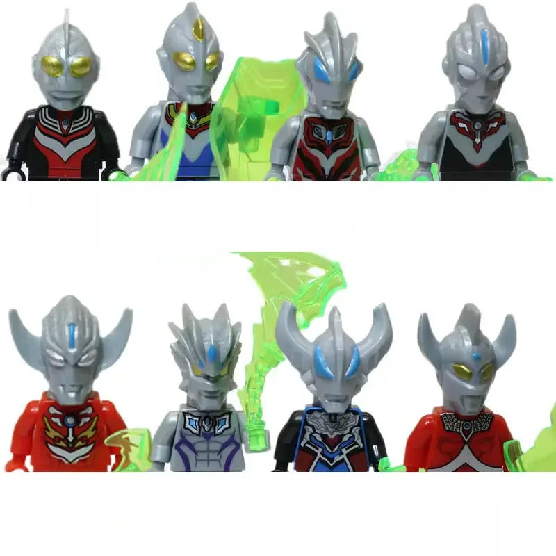 4cm Children Anime Figure Hero Building Blocks Kid Gift Assembling Toy Model Characters Figurine Bricks Boy Child Children Ninja