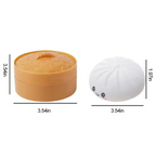 Kawaii Dumpling Bun Squishy Stress Toy – view 5