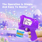 Automatic Cartoon Bubble Gun for Kids – view 4