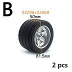 Technical Tires & Wheel Hubs Brick Parts – view 43