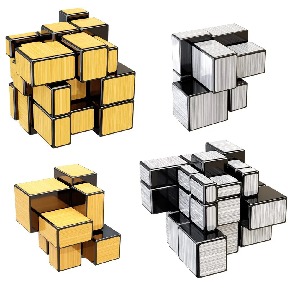Mirror Magic Cube (Gold & Silver)