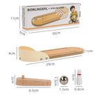Mini Wooden Bowling Set for Kids – view 5