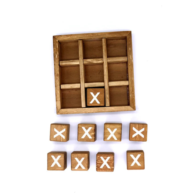 Wooden Tic Tac Toe XO Game – view 5