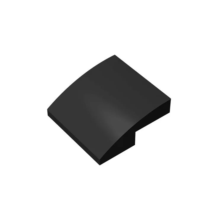 50PCS 2x2 Inverted Curved Slope Bricks – view 6