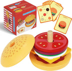Wooden Burger Stacking Toy – view 7