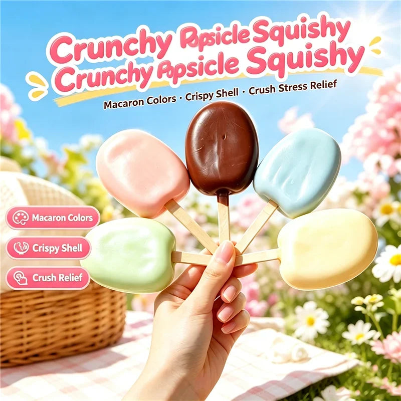 Crunchy Ice Cream Popsicle Squishy Toy – view 2