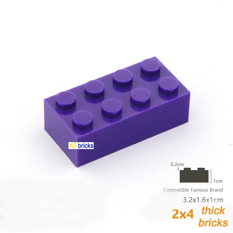 80PCS Classic 2x4 Building Bricks Bulk Set – view 9