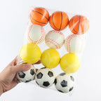 Foam Sports Stress Balls (3PCS)