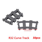Brick Train Curve Track Parts – view 58