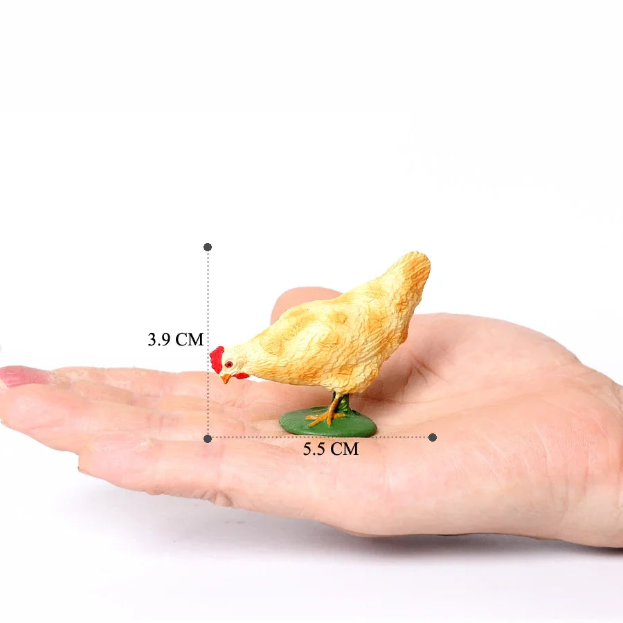 Realistic Farm Poultry Figurines – view 35