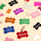 Personalized Bone Pet ID Tag – view 2