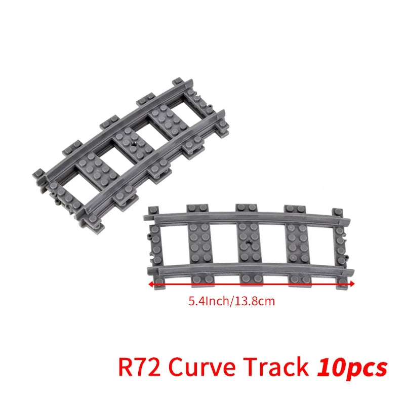 Brick Train Curve Track Parts – view 36