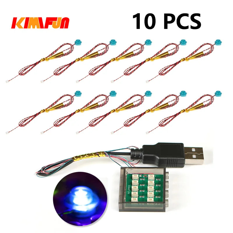 10PCS RGB LED Brick Lights (USB) – view 33