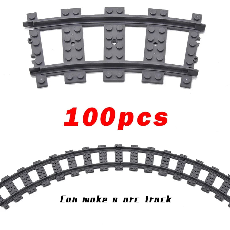 Brick Train Curve Track Parts – view 41