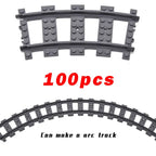 Brick Train Curve Track Parts – view 41
