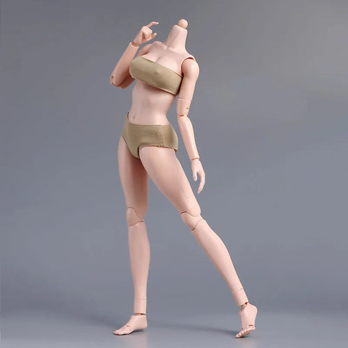 1/6 Scale Female Figure Body, 12" Poseable
