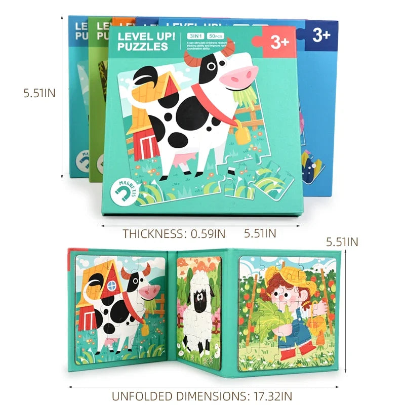 Magnetic Puzzle Book for Kids – view 3