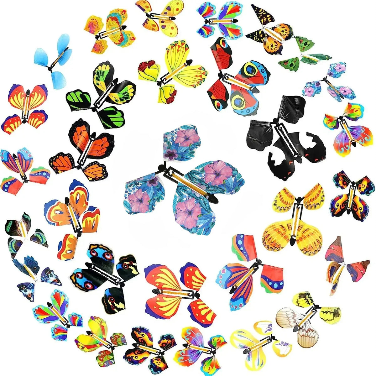 Wind-Up Flying Butterflies (10PCS) – view 2