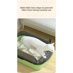 High-Sided Cat Litter Box – view 2