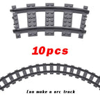 Brick Train Curve Track Parts – view 26