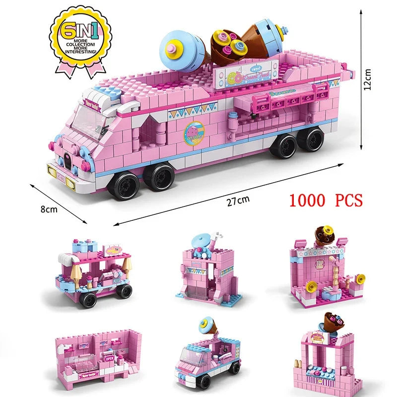 London Double-Decker Bus Building Blocks – view 10