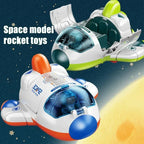 Space Astronaut & Rocket Toy Car Set