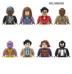 4cm Children Anime Figure Hero Building Blocks Kid Gift Assembling Toy Model Characters Figurine Bricks Boy Child Children Ninja