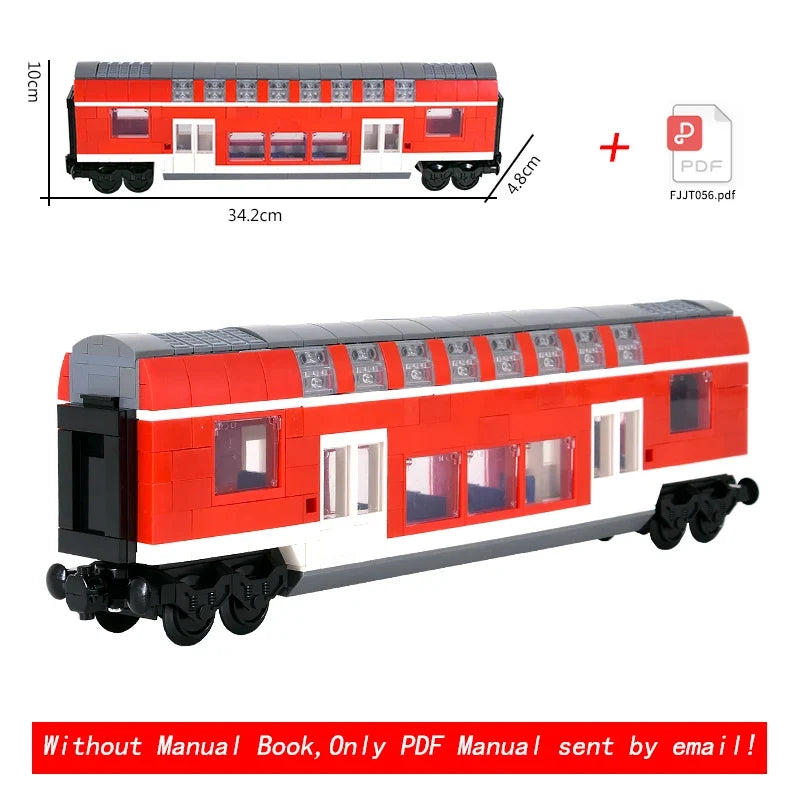 Brick Train Base, Wheels & Carriage Parts – view 19