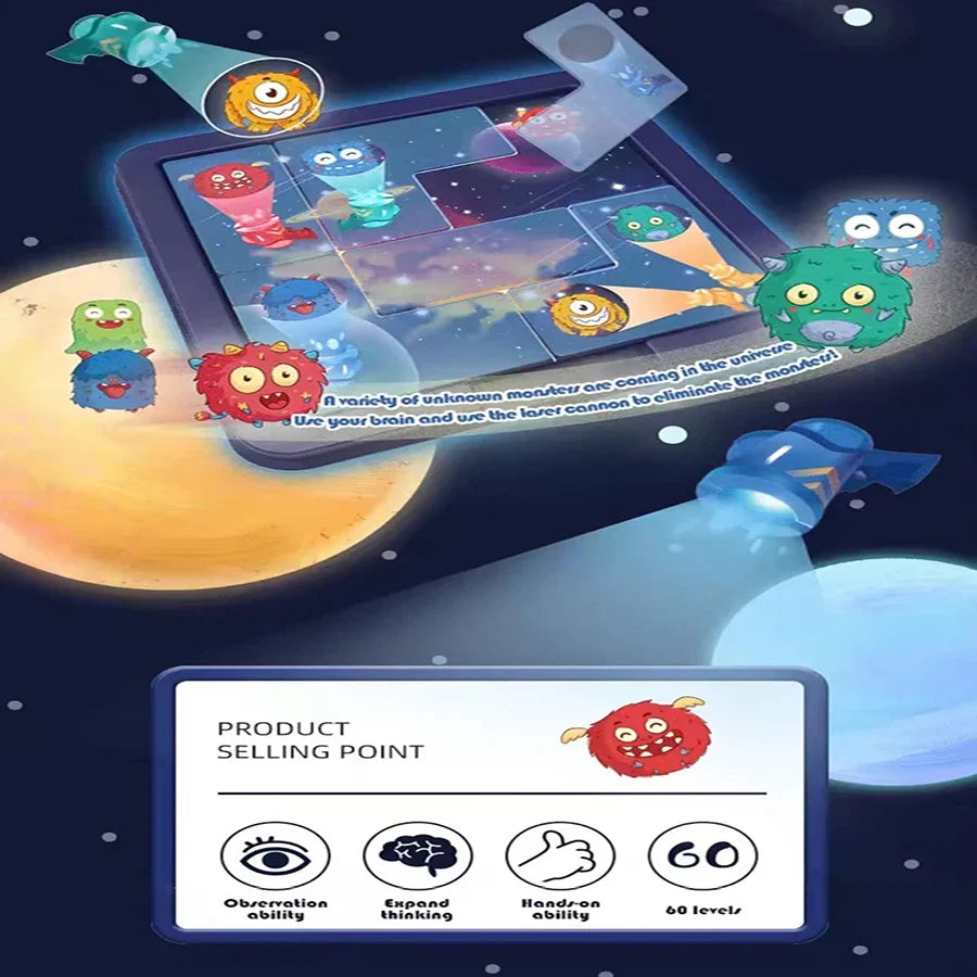Capture the Monsters Logic Puzzle Game – view 3