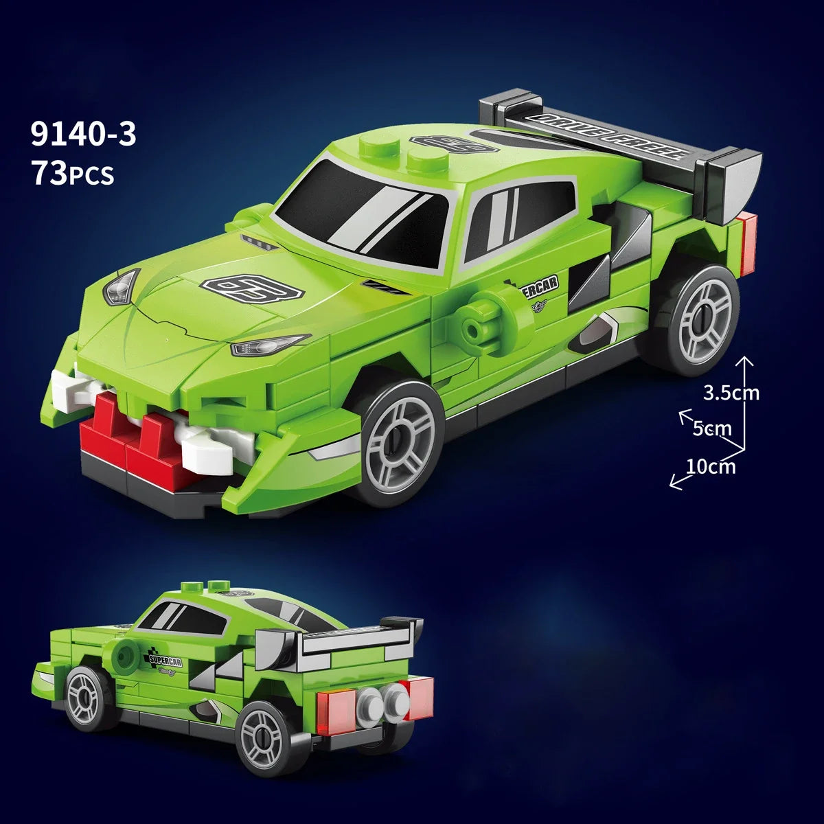 City Speed Racing Car Building Blocks – view 43