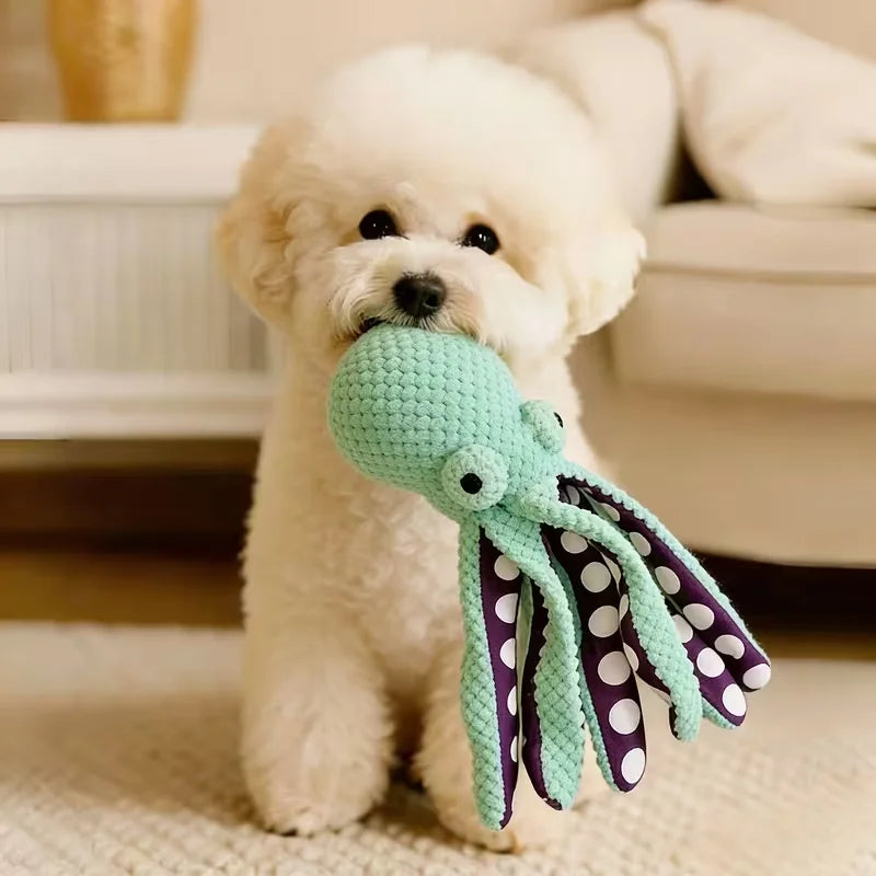 Plush Octopus Dog Toy – view 5