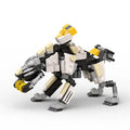 Creative MOC Classic Games Figure Saboteur Building Blocks Horizon Mech Monster Model Puzzle Toys Robot Ornament Kids Gift