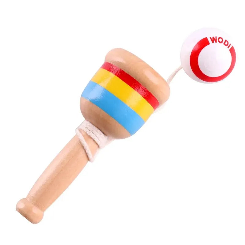 Wooden Kendama Cup and Ball Skill Toy – view 9