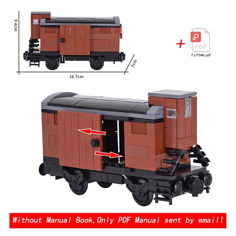 Brick Train Base, Wheels & Carriage Parts – view 6