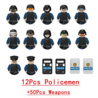 Special Forces Brick Figure & Vehicle Set – view 24