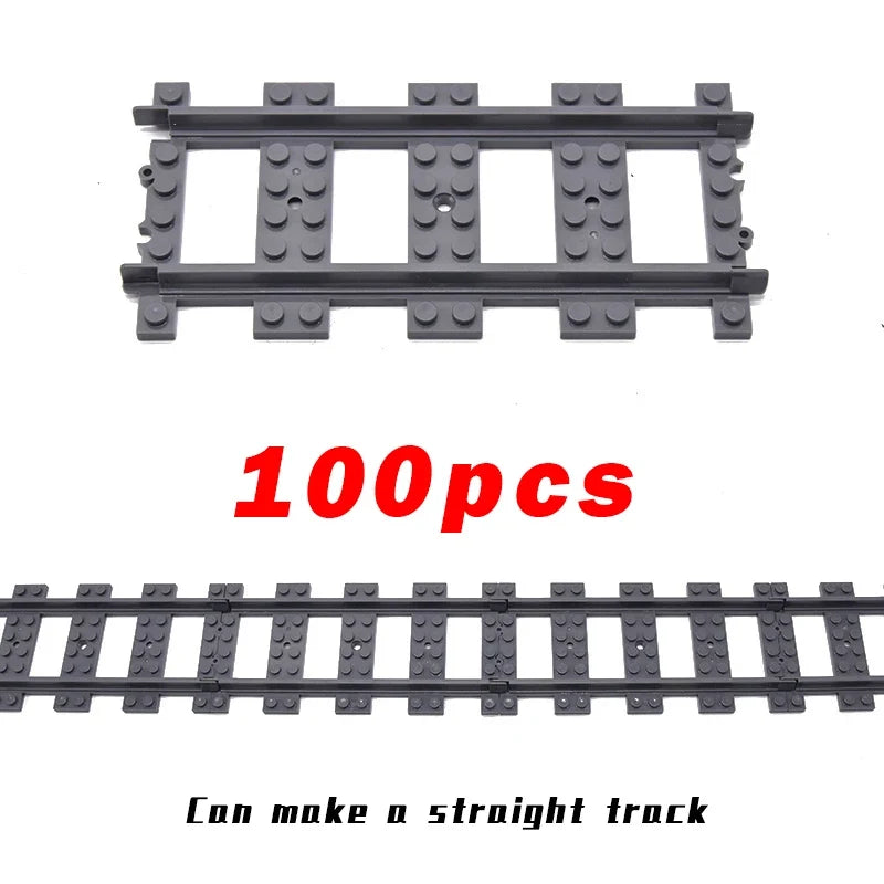 Brick Train Curve Track Parts – view 66