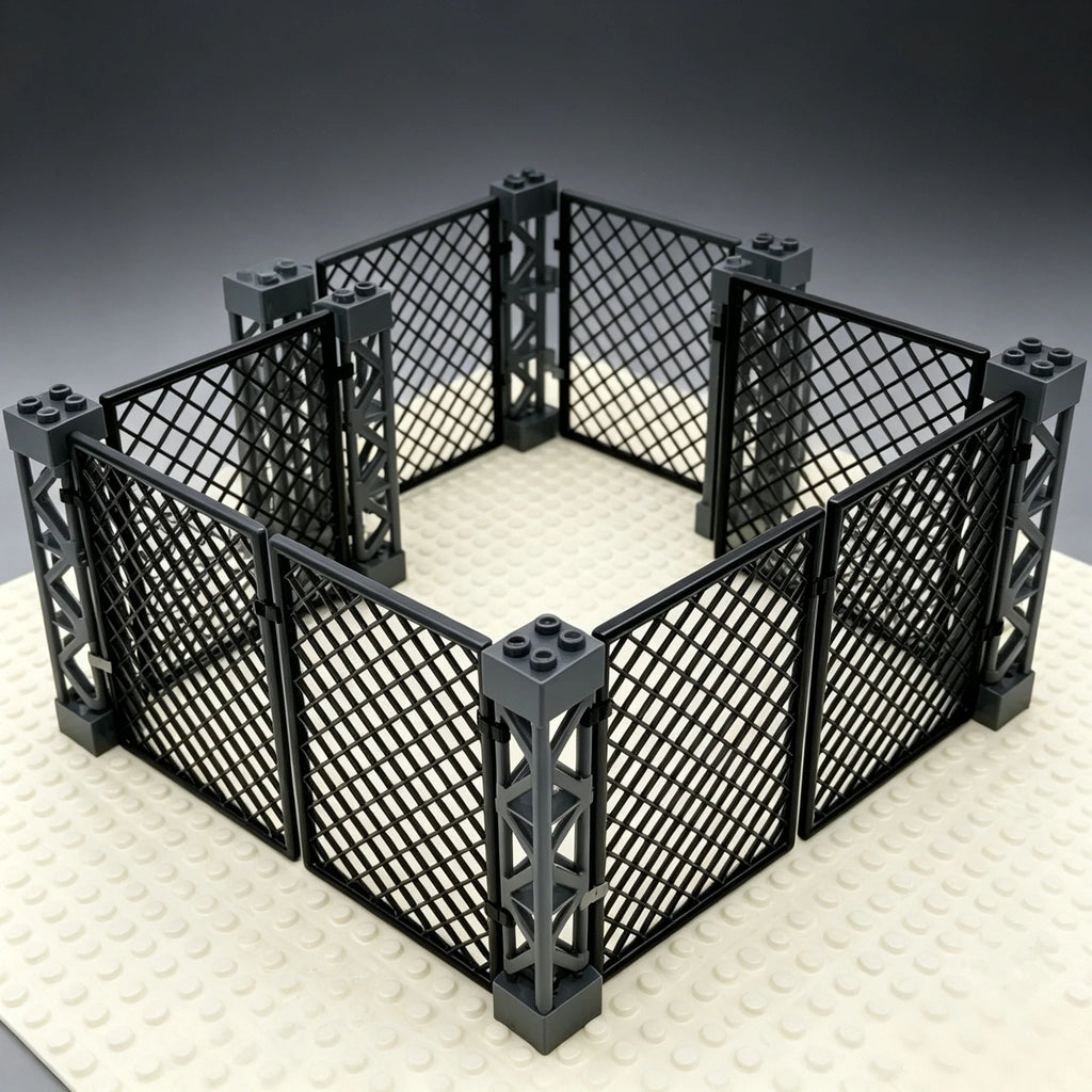 Brick Camouflage Net & Mesh Fence Parts
