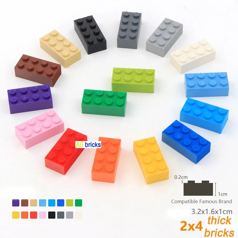 80PCS Classic 2x4 Building Bricks Bulk Set – view 8